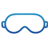 Eye-mask design icon