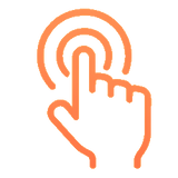 Simple operation icon