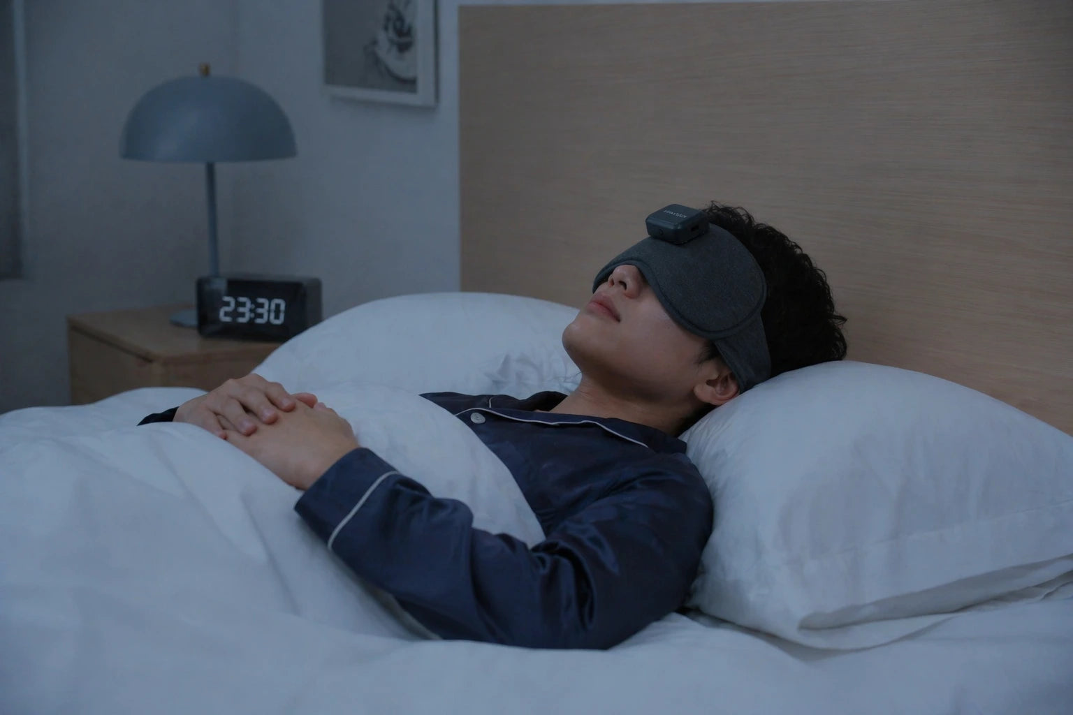 Not just a blackout eye mask, it also helps you unwind before bed